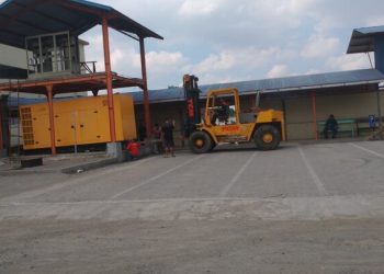 Pemindahan Genset Tandai Langkah Awal Pembangunan Gedung Medis 5 Lantai RS Islam Aminah Blitar