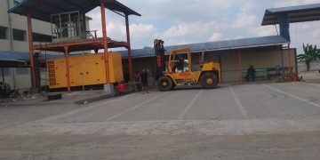 Pemindahan Genset Tandai Langkah Awal Pembangunan Gedung Medis 5 Lantai RS Islam Aminah Blitar