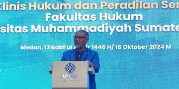 Hadirkan Bambang Widjojanto, FH UMSU Sukses Laksanakan Pendadaran Klinis Hukum dan Peradilan Semu