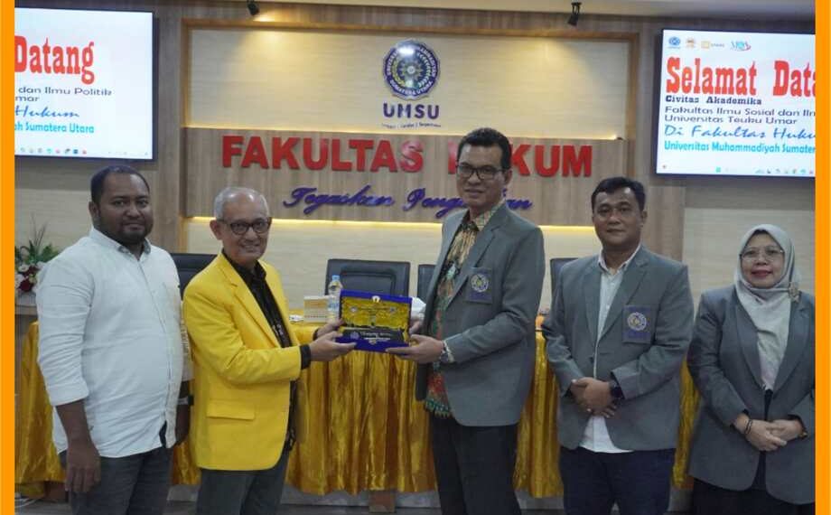 Silaturahmi Hangat: Fakultas Hukum UMSU dan FISIP UTU Berbagi Ilmu dan Pengalaman