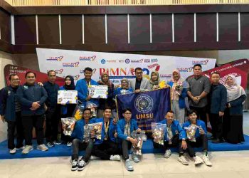Pimnas 2024: UMSU Satu-Satunya PTS di Sumut yang Raih Medali