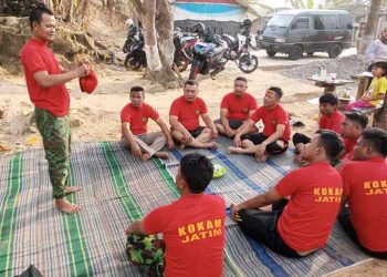 Regu Gerak Cepat Kokam PDPM Kota Blitar Gelar Ngopi Bareng dan Camping di Pantai Pasetran Gondo Mayit dalam Rangka Milad