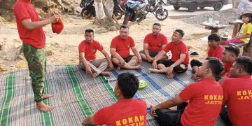 Regu Gerak Cepat Kokam PDPM Kota Blitar Gelar Ngopi Bareng dan Camping di Pantai Pasetran Gondo Mayit dalam Rangka Milad