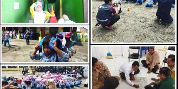 Simulasi Gempa Warnai Kegiatan Pelatihan Fasilitator SPAB MDMC Aceh Barat Daya