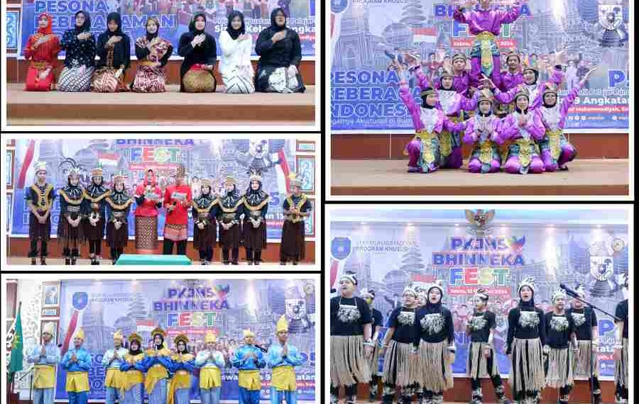 SMP Muhammadiyah PK Solo Gelar Bhineka Festival Pesona Keberagaman Indonesia