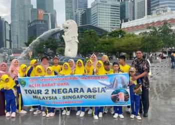 SDIT Muhammadiyah Manggeng Tour Ke Malaysia dan Singapura