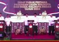 Debat Publik Pertama Pilkada Medan, Paslon Nomor 1 dan 3 Dirundung Dilema