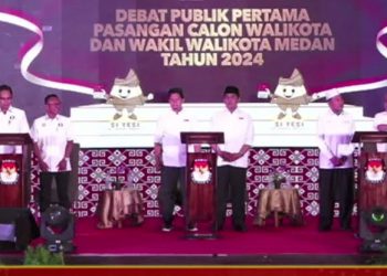 Debat Publik Pertama Pilkada Medan, Paslon Nomor 1 dan 3 Dirundung Dilema