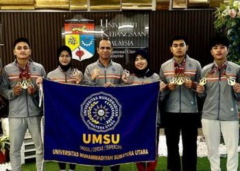 UKM Karate UMSU Raih 8 Medali Kejuaraan Selangor Shukaido di Malaysia