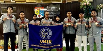 UKM Karate UMSU Raih 8 Medali Kejuaraan Selangor Shukaido di Malaysia