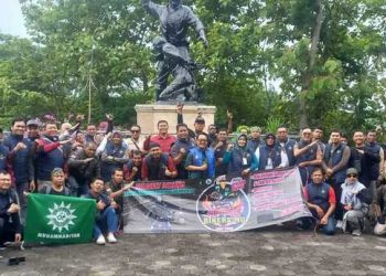 LSBO PW Muhammadiyah Jawa Timur Kukuhkan BikersMu Korwil Jatim