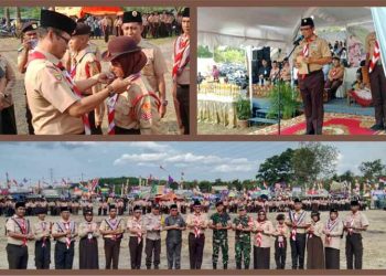 Kwarran Gelumbang Selenggarakan Kemah Akhir Tahun 2024