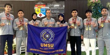 UKM Karate UMSU Boyong Medali pada Kejuaraan Selangor Shukaido 