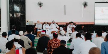 AWG Gelar Dauroh Akbar Internasional Baitul Maqdis di Masjid Terbesar Lampung