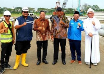 Wamen Dikti Saintek Tinjau Pembangunan Kampus Terpadu UMSU