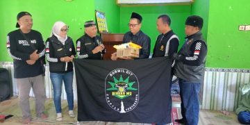 Touring Tadabur Sosial, BikersMu Kunjungi Ponpes Ainul Yakin