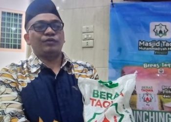 Launching “Beras Taqwa”, PRM Mandala Bangun Ekosistem Ekonomi Masjid