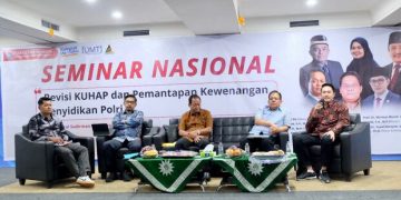 PP FOKAL IMM dan FH UMT Gelar Seminar Nasional Bertajuk “Revisi KUHAP & Pemantapan Kewenangan Penyidikan Polri”
