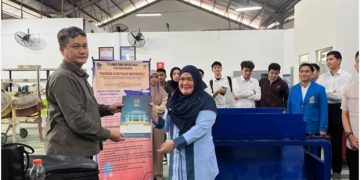 PKM Hibah Internal 2024-2025, Dosen FT UMSU Laksanakan Bimtek dan Serahkan Mesin Pengayak Pasir untuk Lab Teknik Sipil UMSU