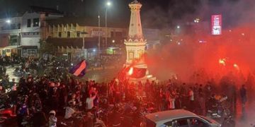 PSIM Yogyakarta Raih Promosi ke Liga 1, Pendukung Laskar Mataram Luapkan Rasa Syukur