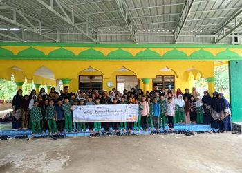 SD Muhasaba dan SD Negeri 095213 Sipongah Bekerjasama Gelar Safari Ramadhan