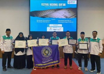 Kontingen UMSU Raih Juara Umum Festival Qur’ani di UM Bandung