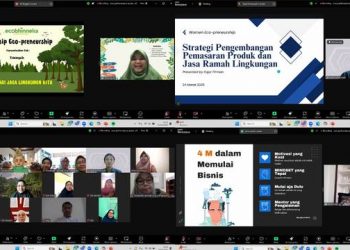 Pendampingan Women Eco Preneurship ‘Aisyiyah Depok, Kembangkan Ide Bisnis Produk dan Jasa Ramah Lingkungan
