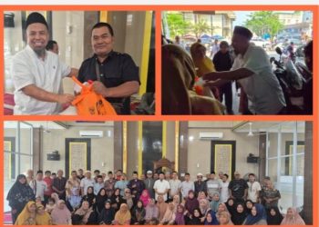 Jelang Lebaran, H dr Ade Taufiq Salurkan Paket Sembako kepada Warga yang Membutuhkan di Dapil 4