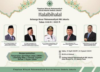 Halalbihalal PWM DKI Jakarta Ingin Hadirkan Dakwah yang Membahagiakan
