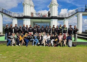 Halal Bi Halal BikersMu Korwil DIY ke Tol Kahyangan bersama PCM Sawangan Magelang dan Mualaf