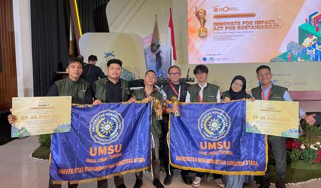 UMSU Raih Dua Anugerah Tertinggi  Innovillage Lewat Inovasi Berbasis Teknologi
