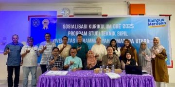 Prodi Teknik Sipil UMSU Laksanakan Kegiatan Sosialisasi Kurikulum OBE 2025
