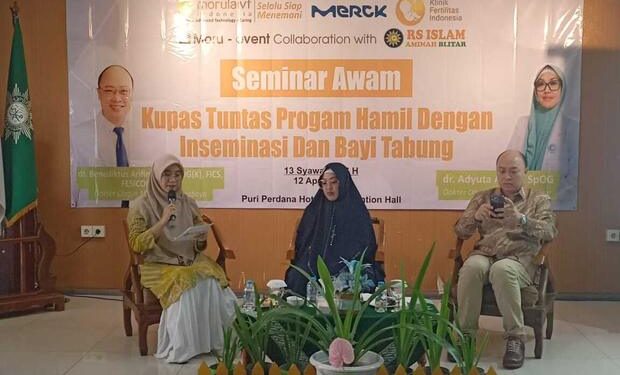 RSI Aminah Blitar dan Morula IVF Gelar Seminar Awam: Kupas Tuntas Program Hamil dengan Inseminasi dan Bayi Tabung