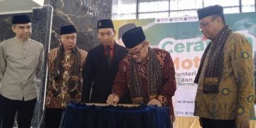 Ratusan Santri MBS Zam-zam Cilongok Dapat Motivasi Hebat dari Menteri Dikdasmen