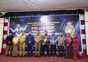 FKIP UMSU Berikan Pelatihan Pengembangan Media Pembelajaran Literasi dan Numerasi Berbasis Teknologi bagi Guru SD di Kabupaten Aceh Utara
