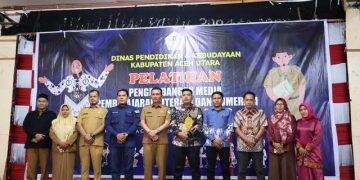 FKIP UMSU Berikan Pelatihan Pengembangan Media Pembelajaran Literasi dan Numerasi Berbasis Teknologi bagi Guru SD di Kabupaten Aceh Utara