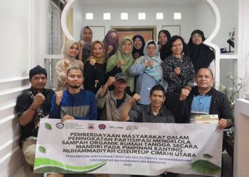 PRM Citeureup Terapkan Teknologi Pengelolaan Sampah Rumahtangga Karya Inovasi UM Bandung