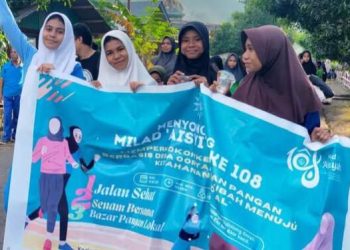 Songsong Milad 108 Aisyiyah, PDA Alor bersama PCA Alor Barat Laut Gelar Jalan Sehat dan Bazar Pangan Lokal