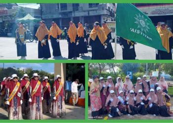 Semarakkan Milad ke-108 Aisyiyah, PCA Bumiayu Gelar Gerak Jalan Muslimah