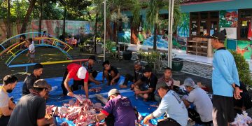 Semarak Giat Idulkurban Masjid Amar Ma’ruf Teguhan Jiwan Madiun