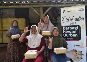 Lazismu dan TelePerformance Indonesia Salurkan 1 Ekor Sapi kepada Warga Duafa di Jonggol yang Belum Tersentuh Program Kurban