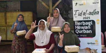 Lazismu dan TelePerformance Indonesia Salurkan 1 Ekor Sapi kepada Warga Duafa di Jonggol yang Belum Tersentuh Program Kurban