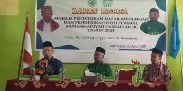 Gelar Raker, Majelis Dikdasmen~PNF PDM Alor Perkuat Kiprah Pendidikan Muhammadiyah di Daerah Pinggiran