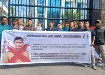 Aksi Gabungan Jilid III: GPS dan IMM Sumut Desak Kejati Sumut Periksa Kadis Poraparbud Serdang Bedagai