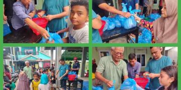 Muhammadiyah Ranting Titi Papan Gelar Idhul Adha dan Sembelih Hewan Kurban