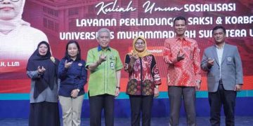 Hadirkan Wakil Ketua LPSK, Fakultas Hukum UMSU Gelar Kuliah Umum Sosialisasi Layananan Perlindungan Saksi & Korban