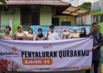 Berkah Idul Adha, 300 Anak Panti Asuhan di Rawamangun Terima Daging Segar Sapi Limosin Dari Shopee Barokah dan Lazismu