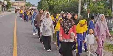 SDIT Muhammadiyah Manggeng Gelar Fun Walk dan Pembagian Rapor