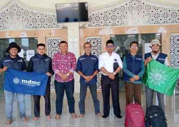 MDMC Aceh Barat Daya Kirim 5 Orang Peserta Jambore Relawan di Karang Anyar