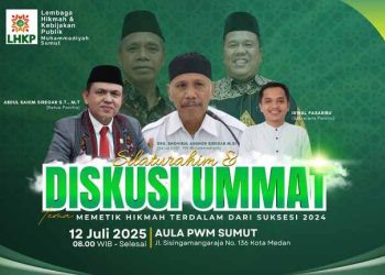 Pagi ini LHKP Muhammadiyah Sumut Kembali Gelar Diskusi Bulanan: Ulas Soal Politik Kepartaian